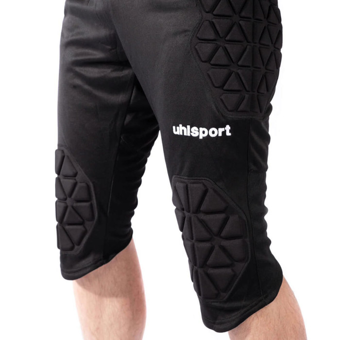 100562501 Uhlsport ANATOMIC Goalkeeper 3/4 Pants  (Black)