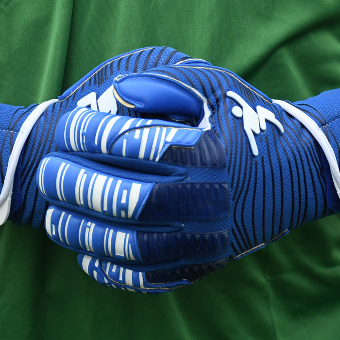 Precision GK Elite 2.0 Grip Goalkeeper Gloves Blue/White