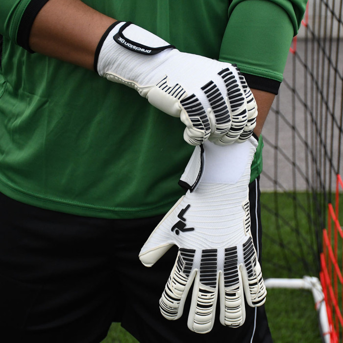 Precision GK Elite 2.0 Giga Junior Goalkeeper Gloves White/Black