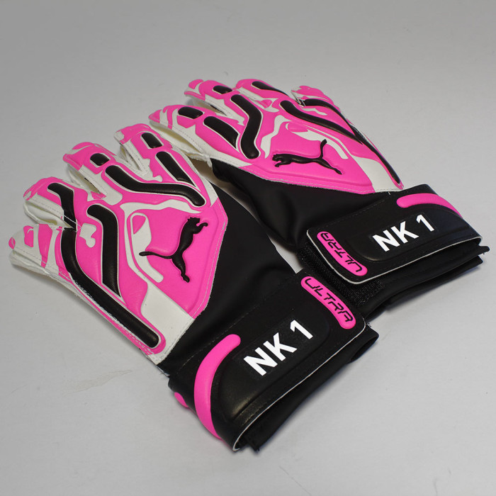  04186508 Puma ULTRA Match Protect RC JUNIOR Goalkeeper Gloves Pink 