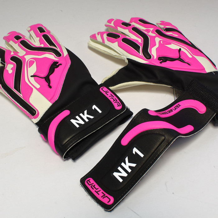  04186508 Puma ULTRA Match Protect RC JUNIOR Goalkeeper Gloves Pink 