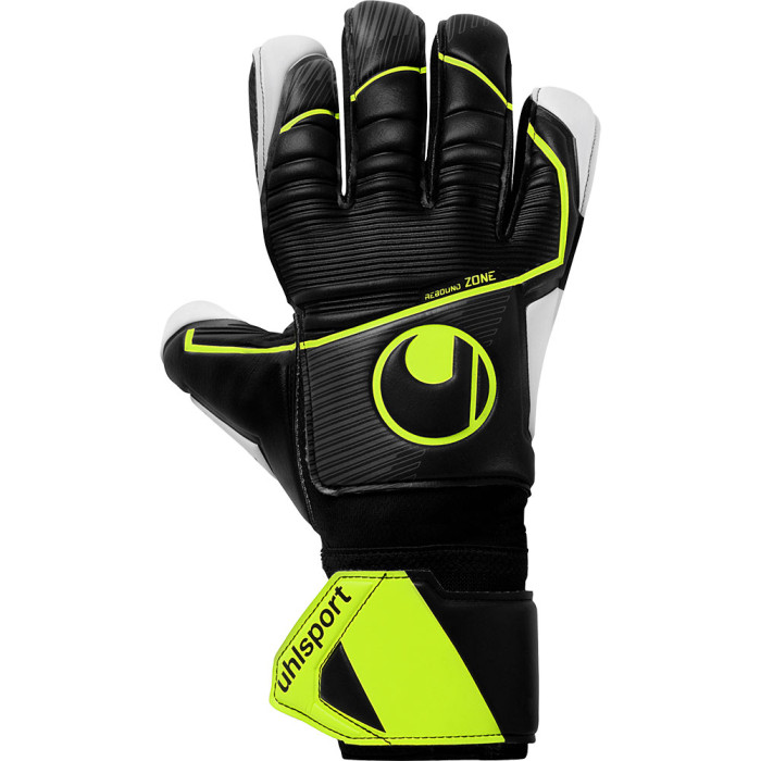Uhlsport Supersoft HN Flex Frame Goalkeeper Gloves black/fluo yellow 