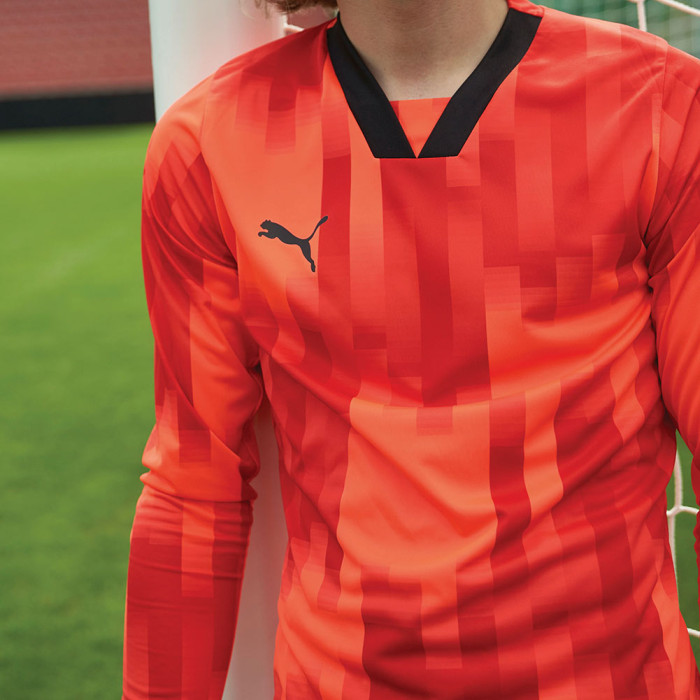 70564601 Puma Team Target GK Jersey NRGY RED