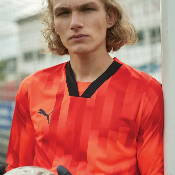 70564601 Puma Team Target GK Jersey NRGY RED