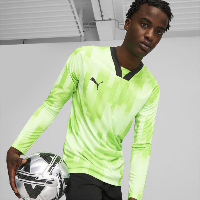 70564620 Puma Team Target GK Jersey Fizzy Lime