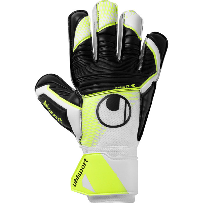 101135501 Uhlsport Soft Advanced Goalkeeper Gloves white/fluoyellow