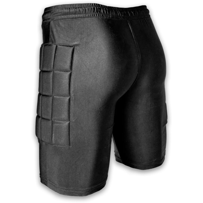  505507 HO SOCCER Lycra Shorts (with padding) (Black) 