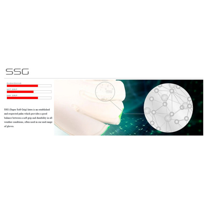  520336 HO Soccer SSG Kontrol Knit Tech Goalkeeper Gloves WHITE/BLACK/