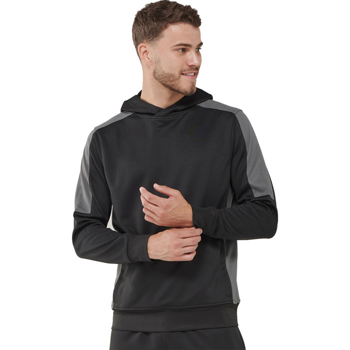  LV341 Keeper iD GK Pro Team Hoodie Black/Grey 