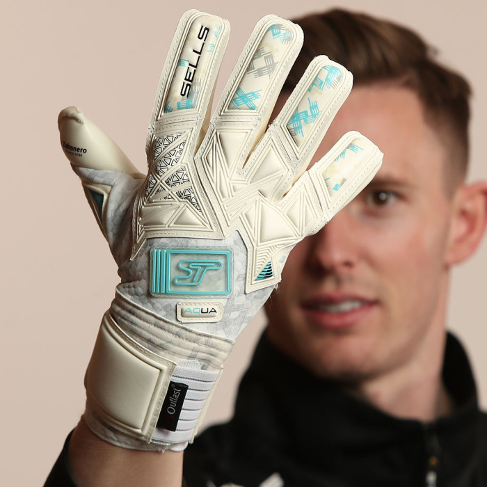  SGP202304G SELLS F3 Aqua Pure Goalkeeper Gloves White 