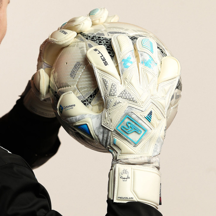  SGP202305G SELLS Revolve Aqua Pure Goalkeeper Gloves White 
