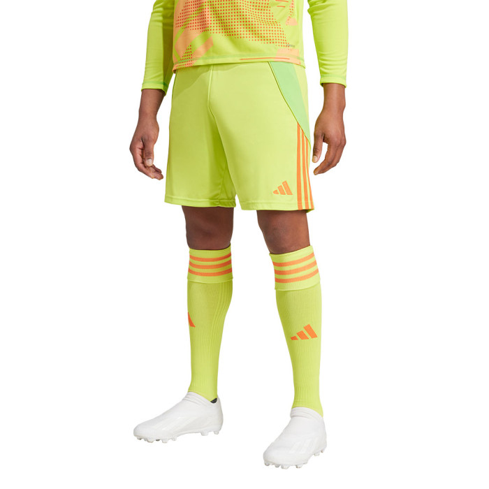  IT2415 adidas Tiro 24 Goalkeeper Shorts Solar Yellow
