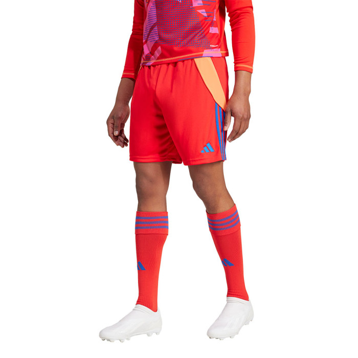  IT2416 adidas Tiro 24 Goalkeeper Shorts red 
