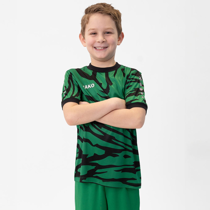 JAKO Animal GK Jersey SS Junior Sport Green/Black