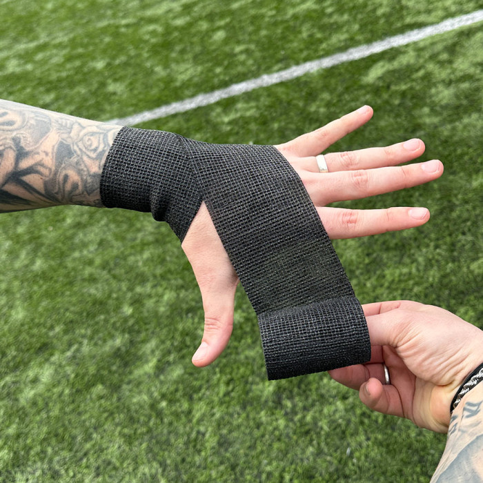  GKW23B Keeper iD Pro Wrap Wrist Protection Tape 7.5cm (Black) 