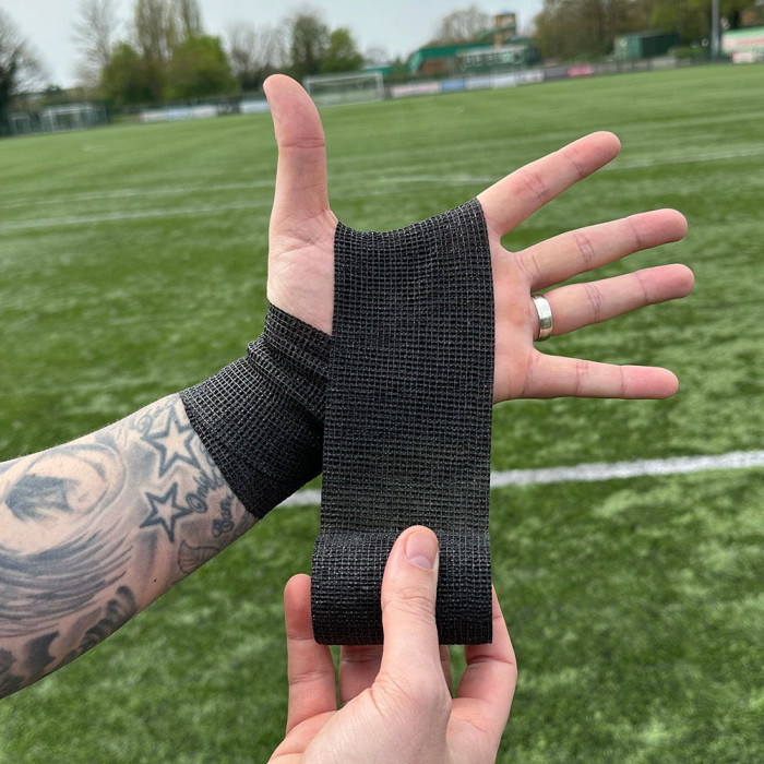  GKW23B Keeper iD Pro Wrap Wrist Protection Tape 7.5cm (Black) 