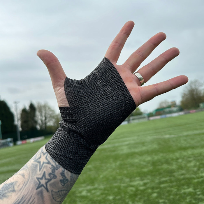  GKW23B Keeper iD Pro Wrap Wrist Protection Tape 7.5cm (Black) 