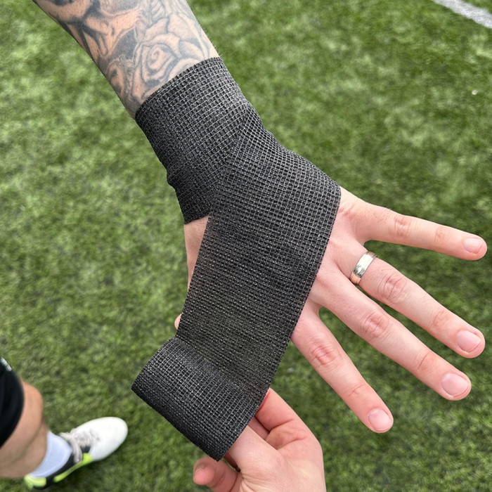  GKW23B Keeper iD Pro Wrap Wrist Protection Tape 7.5cm (Black) 