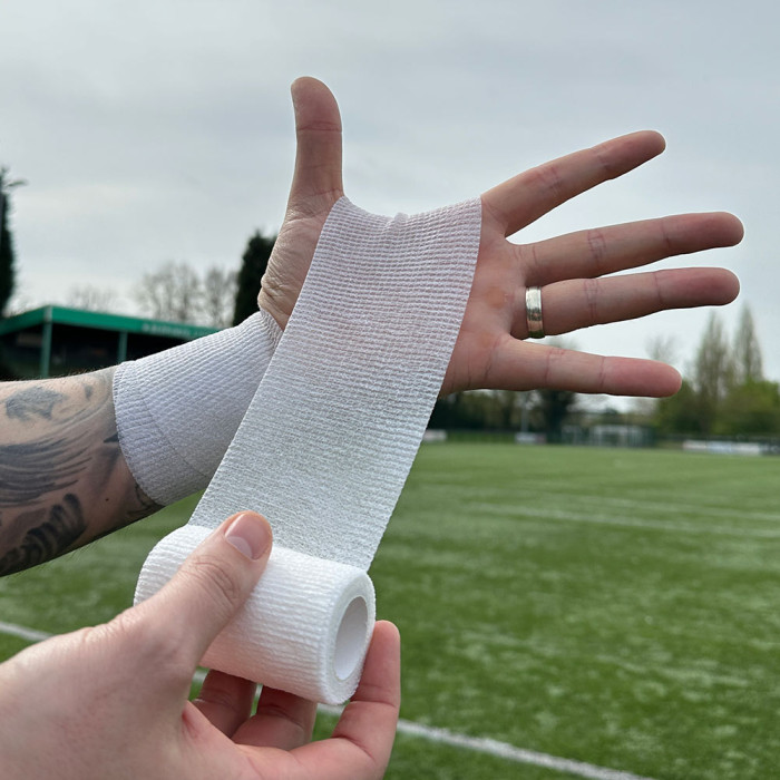 GKW23W Keeper iD Pro Wrap Wrist Protection Tape 7.5cm (White)