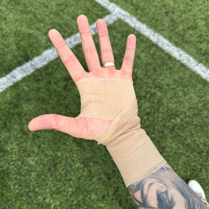 GKW23S Keeper iD Pro Wrap Wrist Protection Tape 7.5cm (Beige)