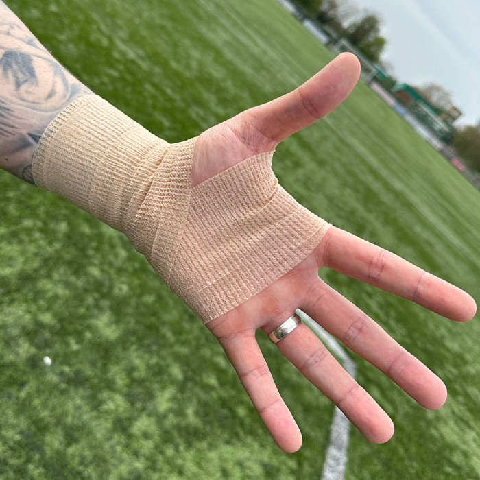 GKW23S Keeper iD Pro Wrap Wrist Protection Tape 7.5cm (Beige)