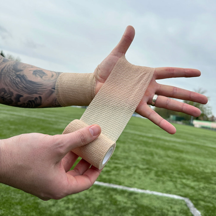 GKW23S Keeper iD Pro Wrap Wrist Protection Tape 7.5cm (Beige)