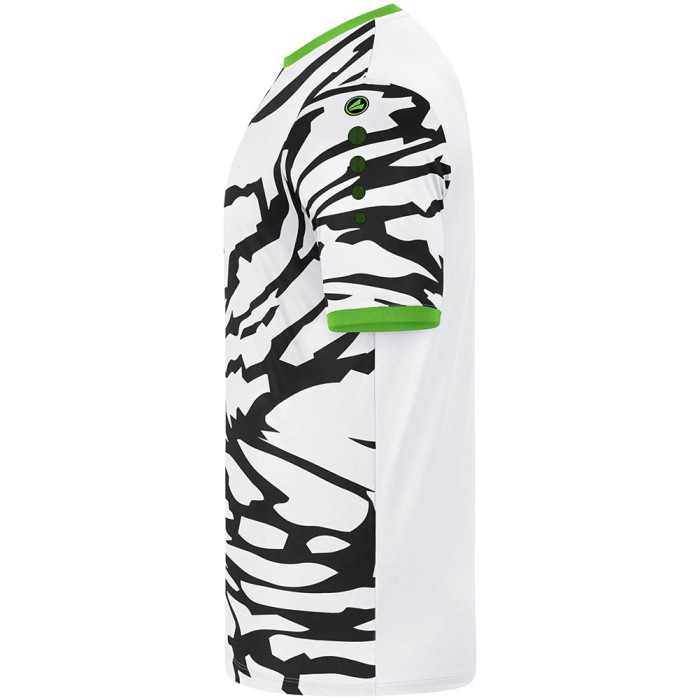  4242-014J JAKO Animal GK Jersey SS Junior White/Neo Green 