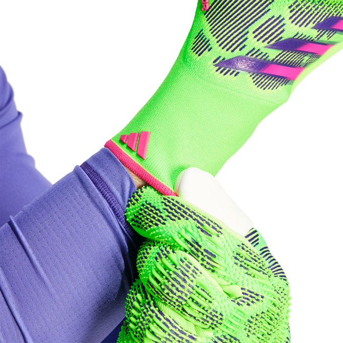 adidas Predator Pro 2024 Hype Team Solar Green / Shock Pink Gloves