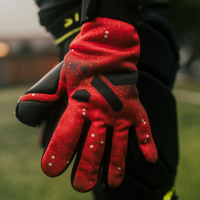 Storelli Challenger Red Digital Junior Goalkeeper Gloves red