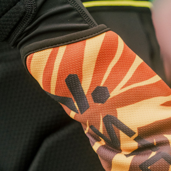 Storelli Challenger Orange Tiger Junior Goalkeeper Gloves Orange