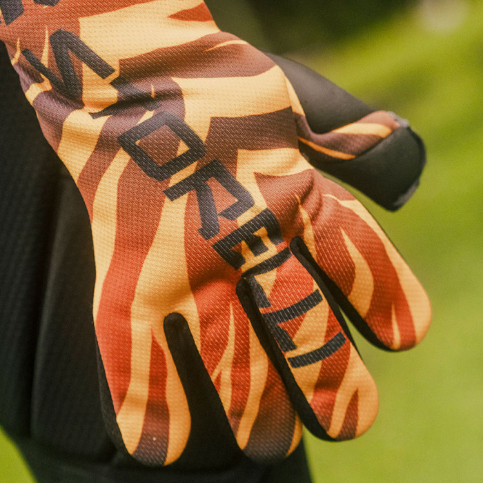 Storelli Challenger Orange Tiger Junior Goalkeeper Gloves Orange
