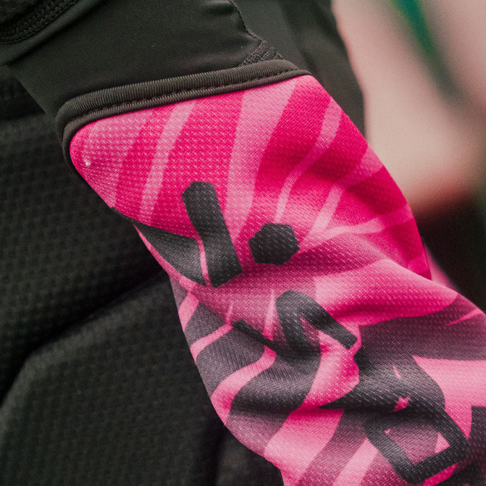 Storelli Challenger Pink Tiger Junior Goalkeeper Gloves Pink