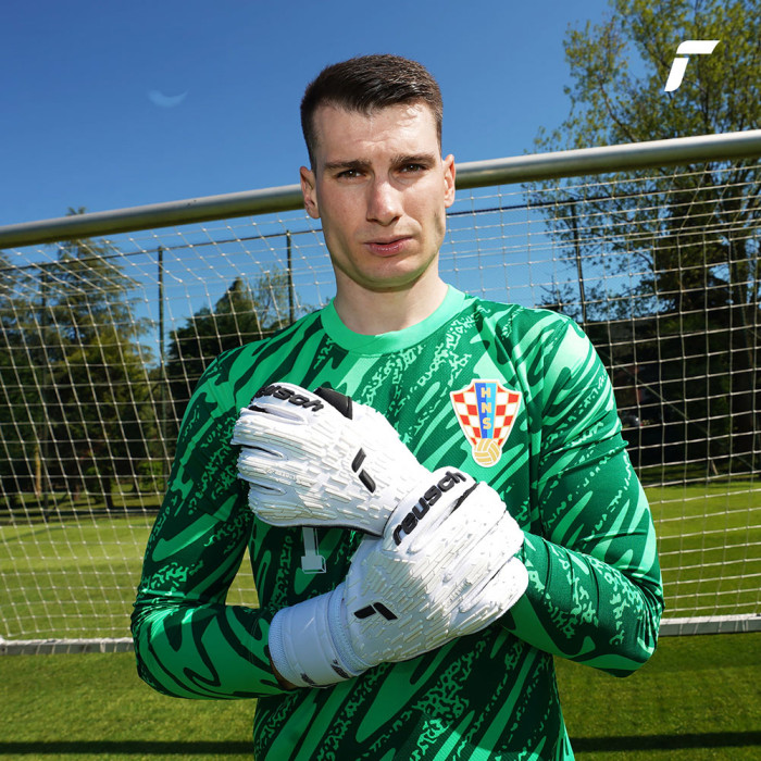 Reusch Attrakt Freegel Silver Goalkeeper Gloves Shine Bright Euro 2024