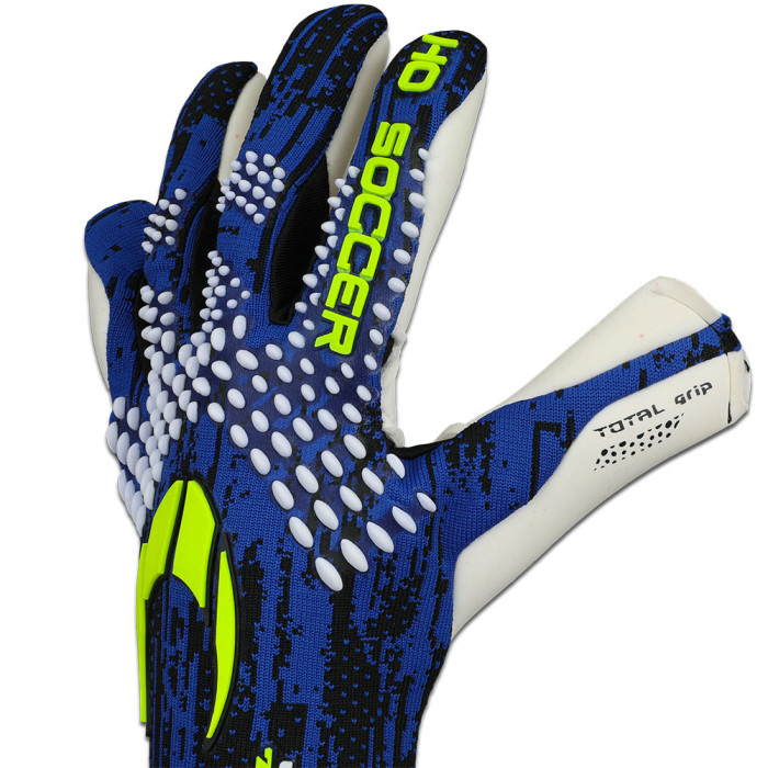  520343 HO Soccer Kontrol Knit Tech Goalkeeper Gloves Blue 