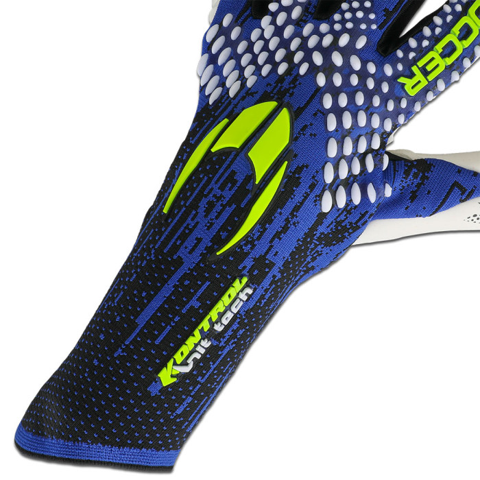  520343 HO Soccer Kontrol Knit Tech Goalkeeper Gloves Blue 