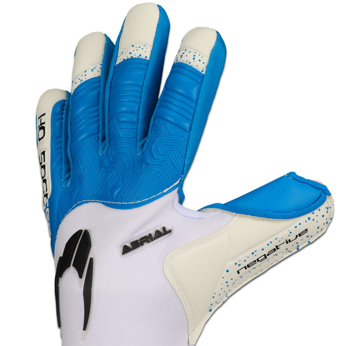  520353 HO Soccer Aerial Negative Goalkeeper Gloves White/Blue 