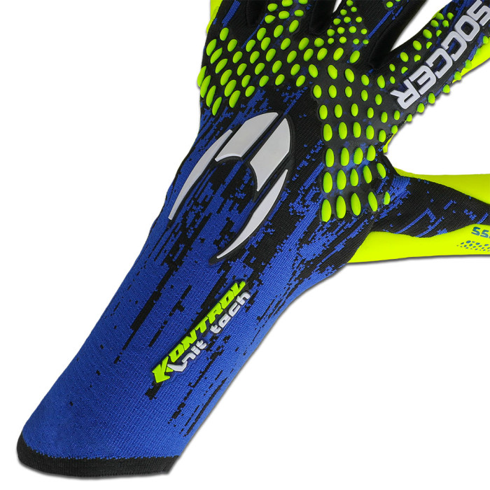  520347J HO Soccer SSG Kontrol Knit Tech Junior Goalkeeper Gloves Blue