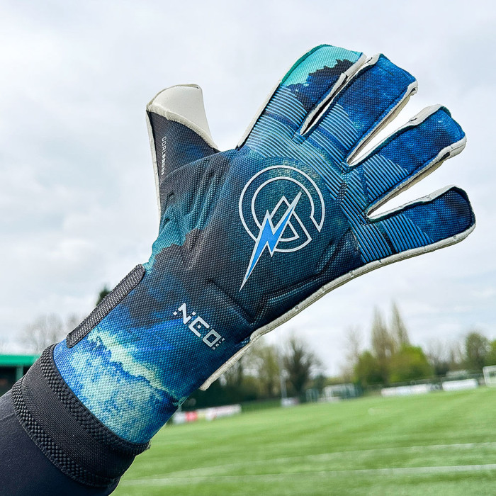 GP00124 Keeper iD Goalproof FORCE Goalkeeper Gloves Storm Blue