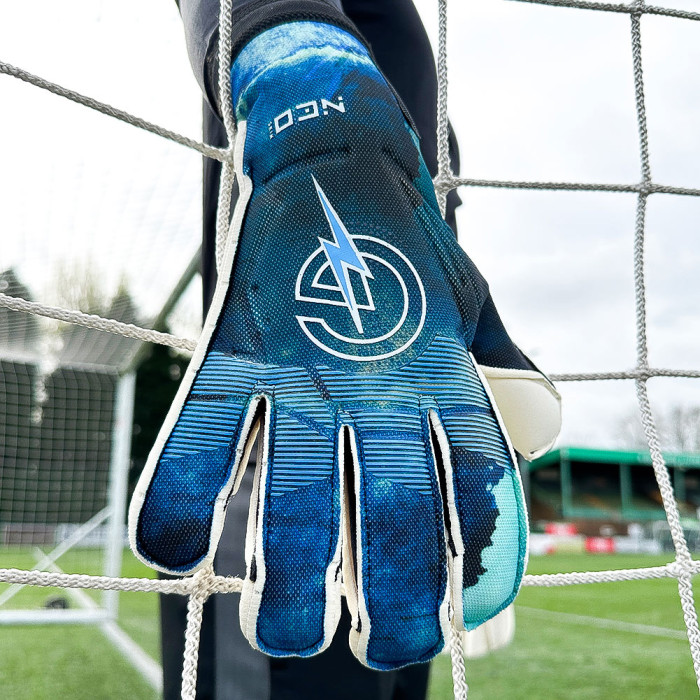 GP00124 Keeper iD Goalproof FORCE Goalkeeper Gloves Storm Blue