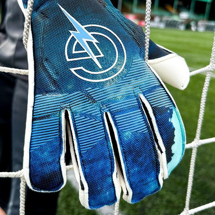 GP00124 Keeper iD Goalproof FORCE Goalkeeper Gloves Storm Blue