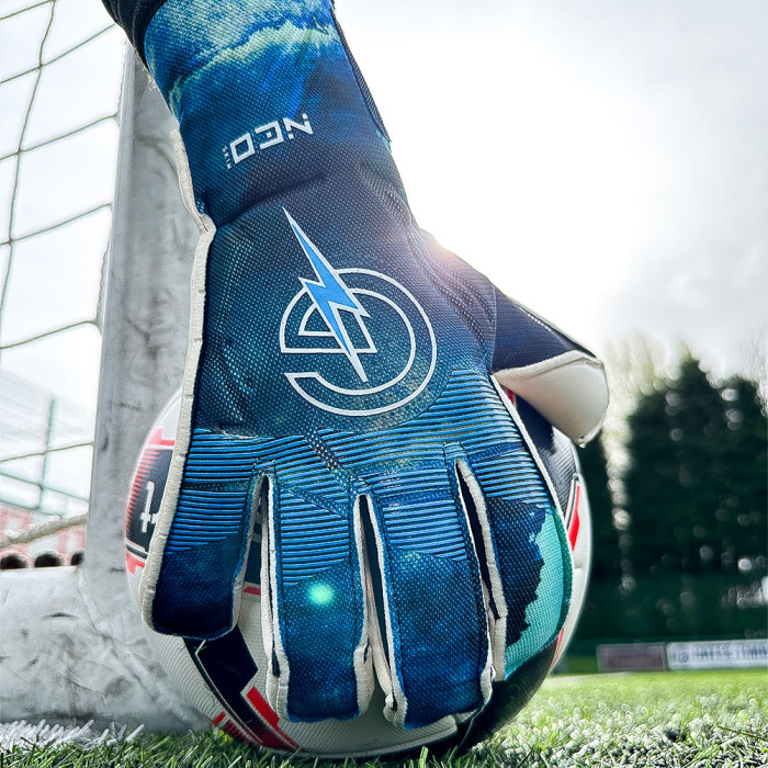 GP00124 Keeper iD Goalproof FORCE Goalkeeper Gloves Storm Blue