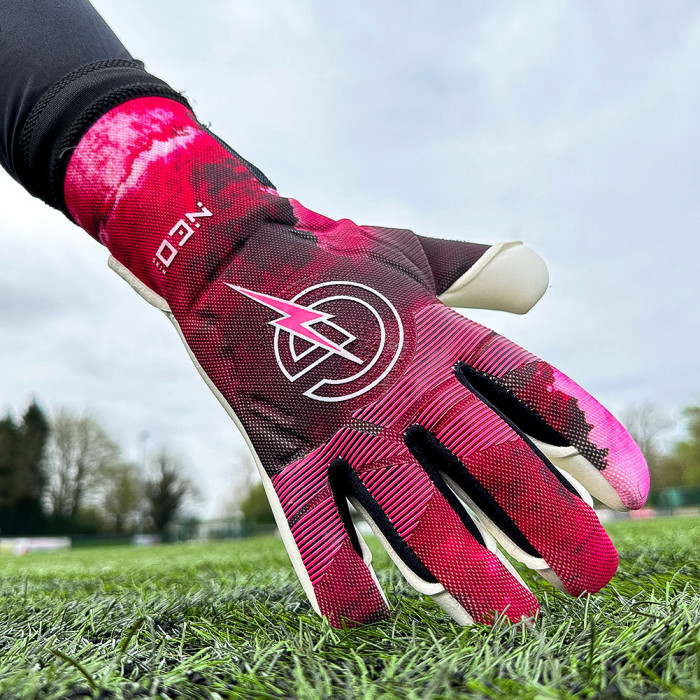 GP00224 Keeper iD Goalproof ZENNITH Goalkeeper Gloves Power Pink 