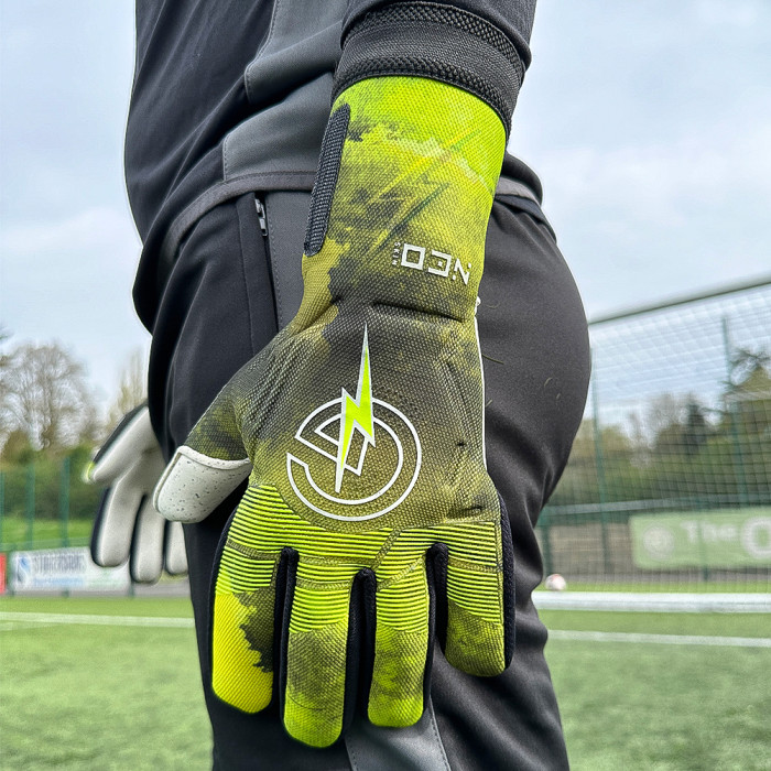  GP00324 Keeper iD Goalproof ENERGY Goalkeeper Gloves Flash Lime 