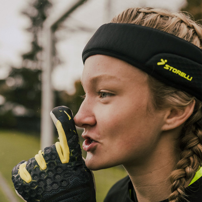  HG1SLIMBK Storelli ExoShield Head Guard Slim (Black/Fluo) 