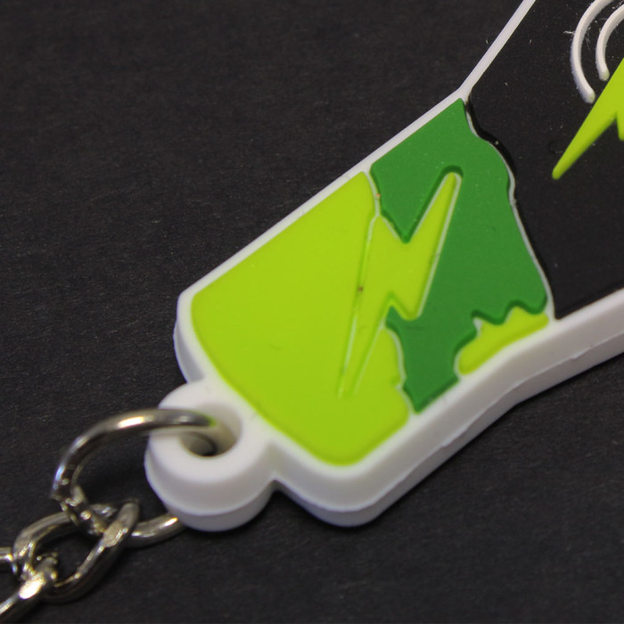 GPK003 Keeper iD Goalproof ENERGY Mini Glove Keyring Flash Lime