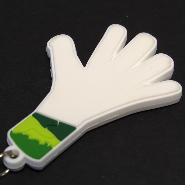 GPK003 Keeper iD Goalproof ENERGY Mini Glove Keyring Flash Lime