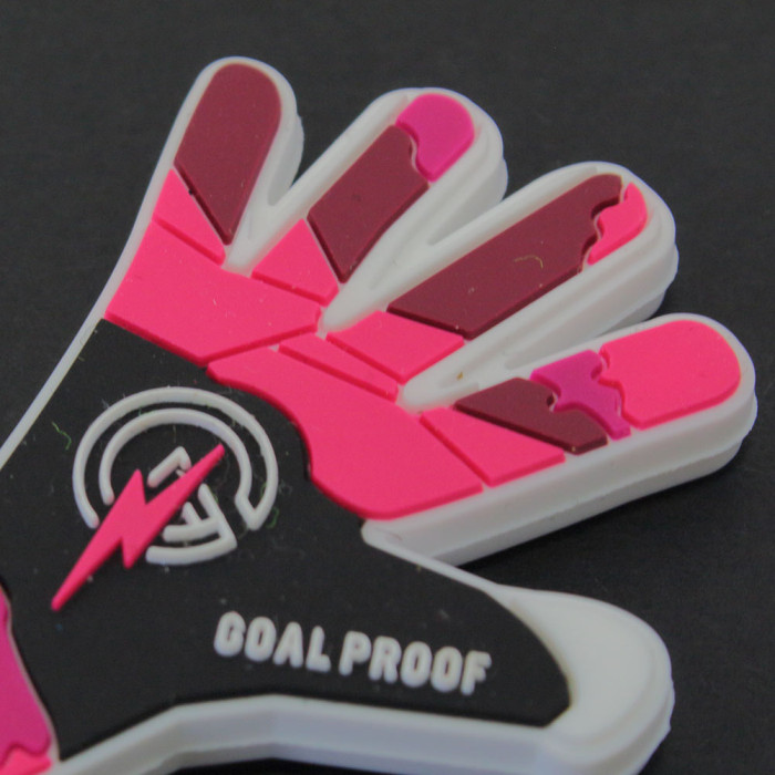 GPK002 Keeper iD Goalproof ZENNITH Mini Glove Keyring Power Pink