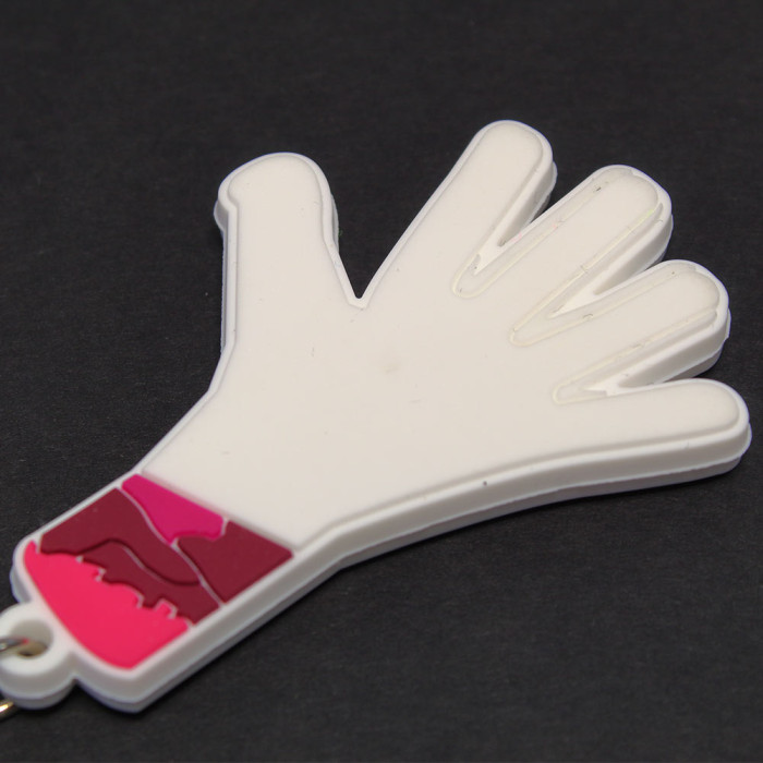 GPK002 Keeper iD Goalproof ZENNITH Mini Glove Keyring Power Pink