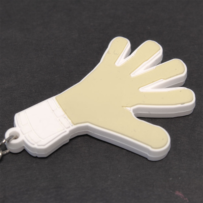 Keeper iD Goalproof INK Mini Glove Keyring White/Tattoo Navy