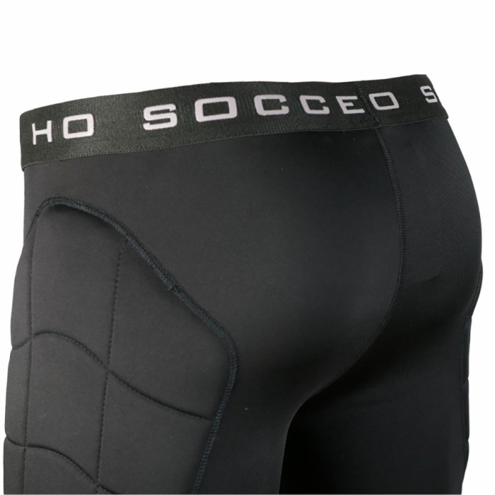 505587J HO Soccer Raven Padded GK 3/4 Tights Junior Black 